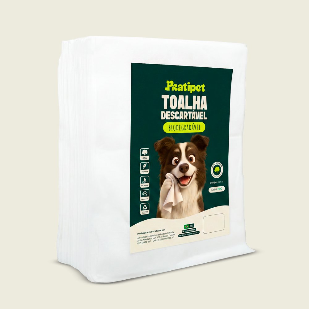 Toalha Descartável BIO Pacote 50x60cm