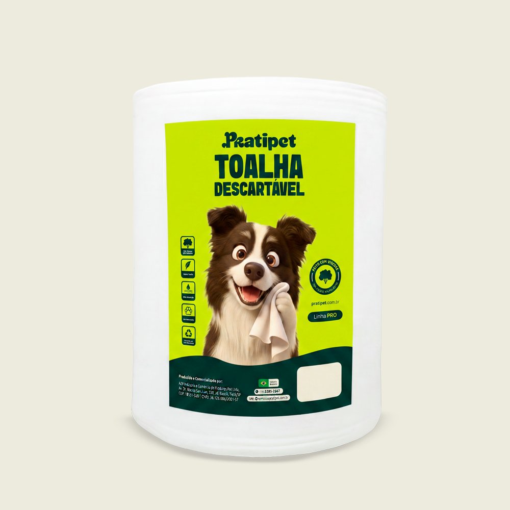 Toalha Descartável Rolo 30x50cm